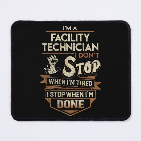 Item preview, Facility Technician T Shirt - I Stop When Done Job Gift Item Tee designed and sold by natalinedk.
