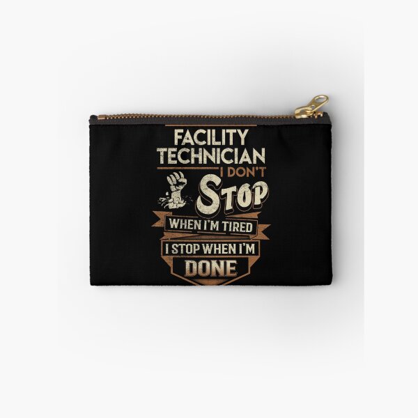 Item preview, Facility Technician T Shirt - I Stop When Done Job Gift Item Tee designed and sold by natalinedk.
