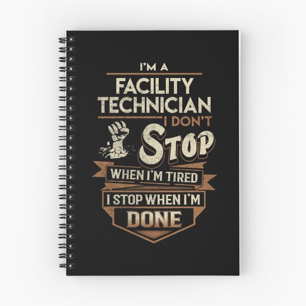 Item preview, Facility Technician T Shirt - I Stop When Done Job Gift Item Tee designed and sold by natalinedk.