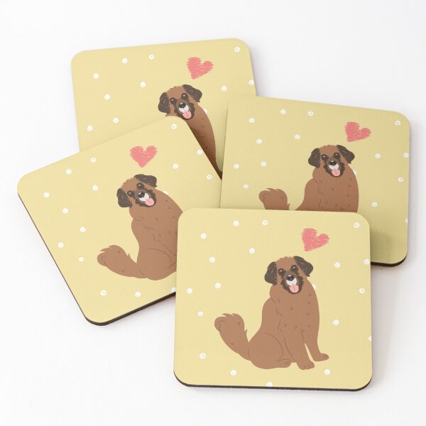 Item preview, Love Red Leonberger designed and sold by Lulupainting.