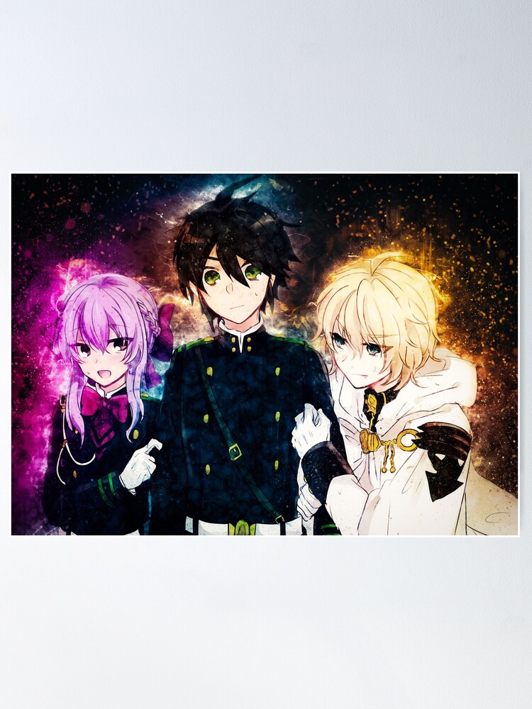 Seraph Of The End - Guren Ichinose & Ferid Bathory Wall Scroll