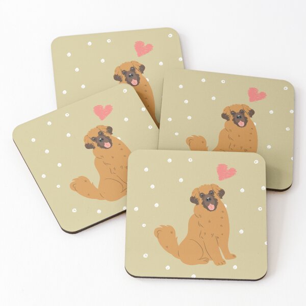 Item preview, Love Yellow Leonberger designed and sold by Lulupainting.