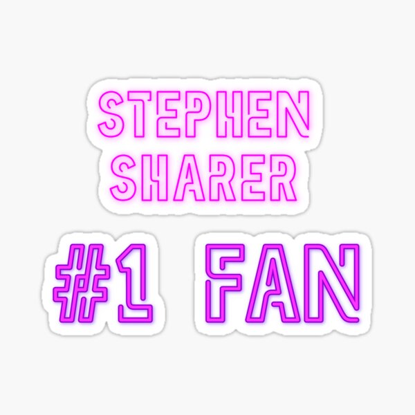 Stephen Sharer #1 fan Sticker
