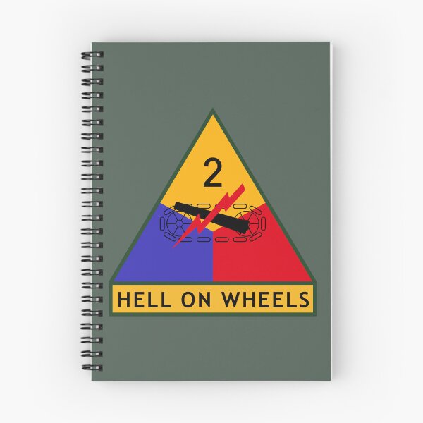 Item preview, 2nd Armored Division "Hell on Wheels" (United States Army) designed and sold by wordwidesymbols.