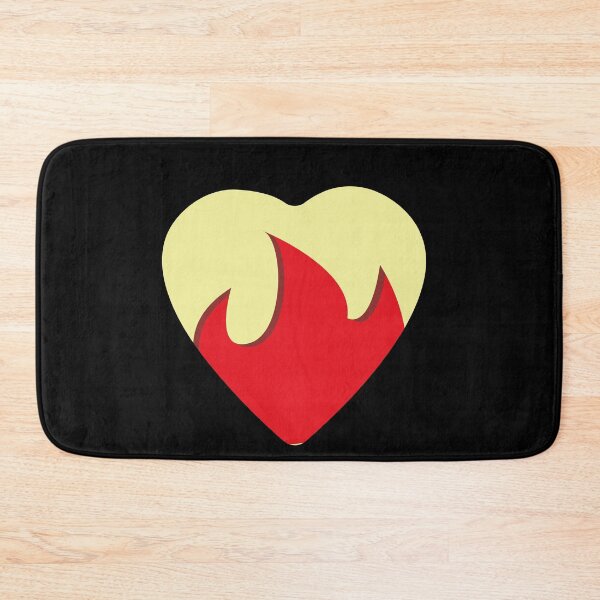 Item preview, flame heart designed and sold by elvadragon.