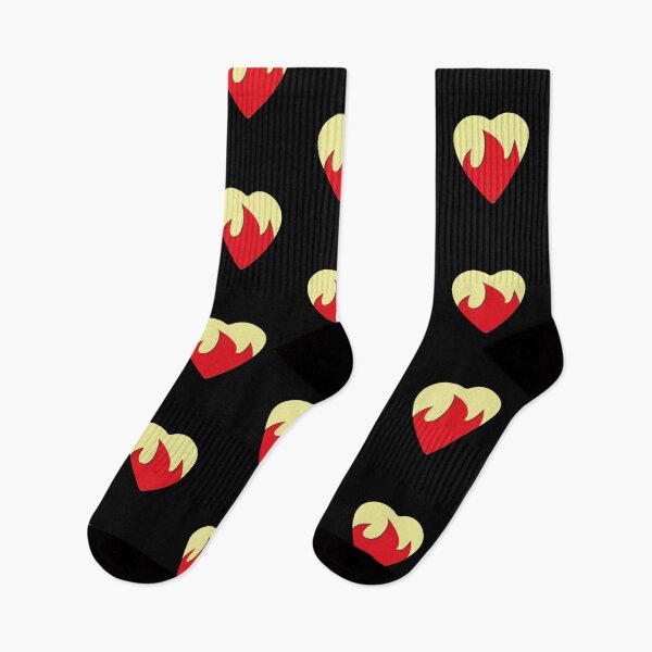 Item preview, flame heart designed and sold by elvadragon.