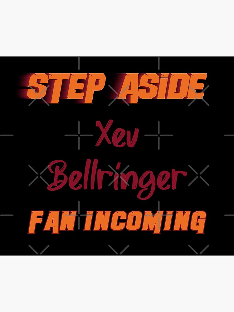 "Xev Bellringer Step Aside, fan" Photographic Print by