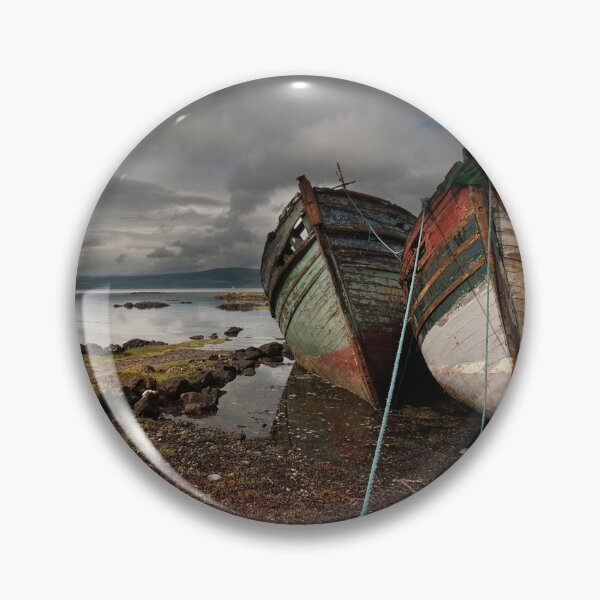 Item preview, old beached boats Scotland designed and sold by eddiej.