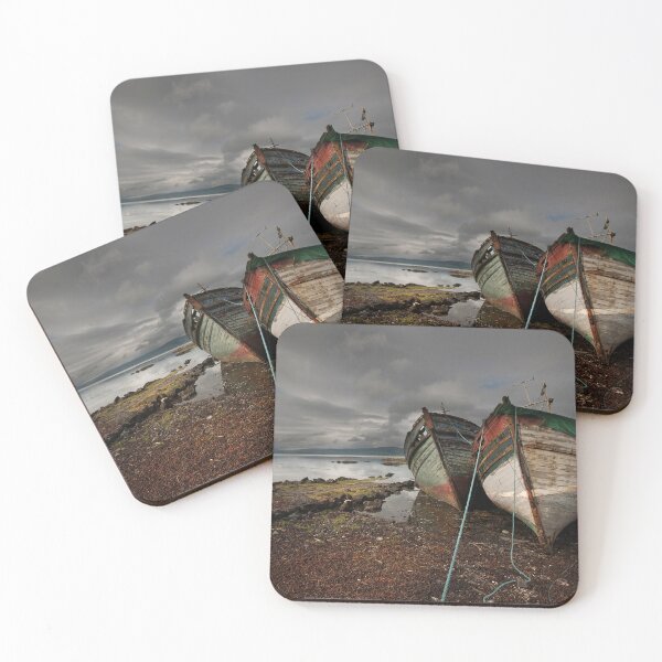 Item preview, old beached boats Scotland designed and sold by eddiej.