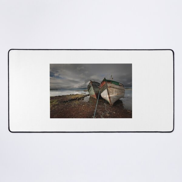 Item preview, old beached boats Scotland designed and sold by eddiej.