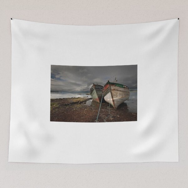 Item preview, old beached boats Scotland designed and sold by eddiej.
