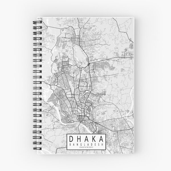 Item preview, Dhaka City Map of Bangladesh - Light designed and sold by deMAP.