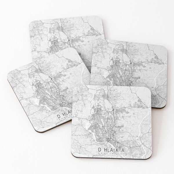 Item preview, Dhaka City Map of Bangladesh - Light designed and sold by deMAP.