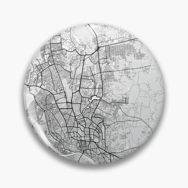 Item preview, Dhaka City Map of Bangladesh - Light designed and sold by deMAP.