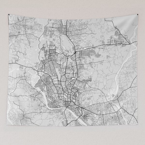 Item preview, Dhaka City Map of Bangladesh - Light designed and sold by deMAP.