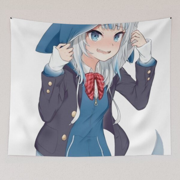 Item preview, Shy Gura || Anime Girl designed and sold by AszaAri.