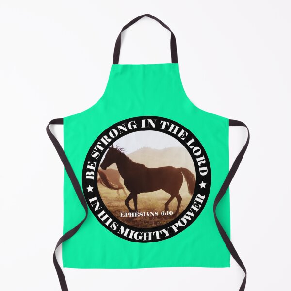 Item preview, Be Strong in the Lord, in His Mighty Power (round) designed and sold by Warih.