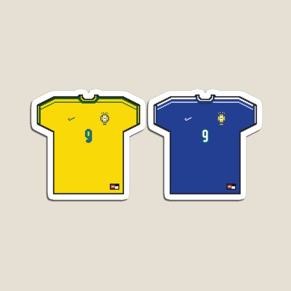 Brazil 2004 'Ronaldo 9' Retro Shirt - Retro Sports Locker