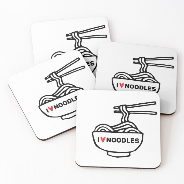 Item preview, I LOVE NOODLES designed and sold by ManonDesign.