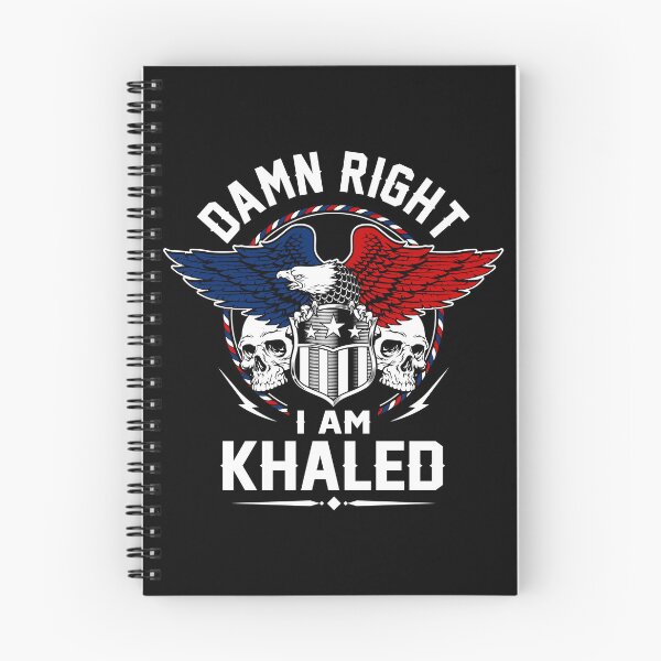 Item preview, Khaled Name T Shirt - Damn Right I Am Khaled Gift Item Tee designed and sold by geniajmk13.