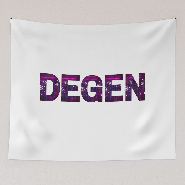 Item preview, Degen - NFT Money, Blockchain/Crypto/NFT Degenerate Gift  designed and sold by nft-millionaire.