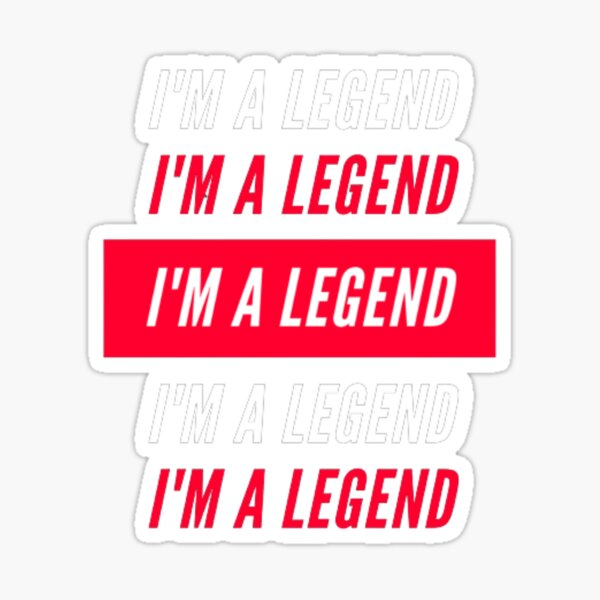 Artikel-Vorschau von Ich bin ein Legenden-T-Shirt, designt und verkauft von all smile.