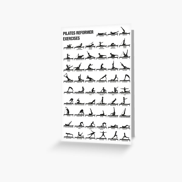 PILATES MAT Greeting Card for Sale by WArtdesign