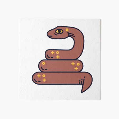 slither io game Art Board Print by messhaloustore