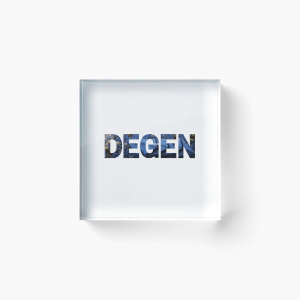 Item preview, Degen - NFT Money, Blockchain/Crypto/NFT Degenerate Gift  designed and sold by nft-millionaire.