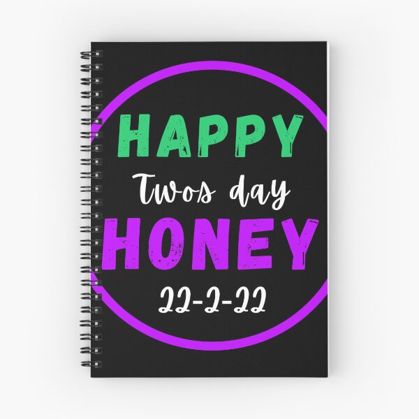Item preview, Happy twos day honey 22-2-22 positive quote designed and sold by Coolclassy.