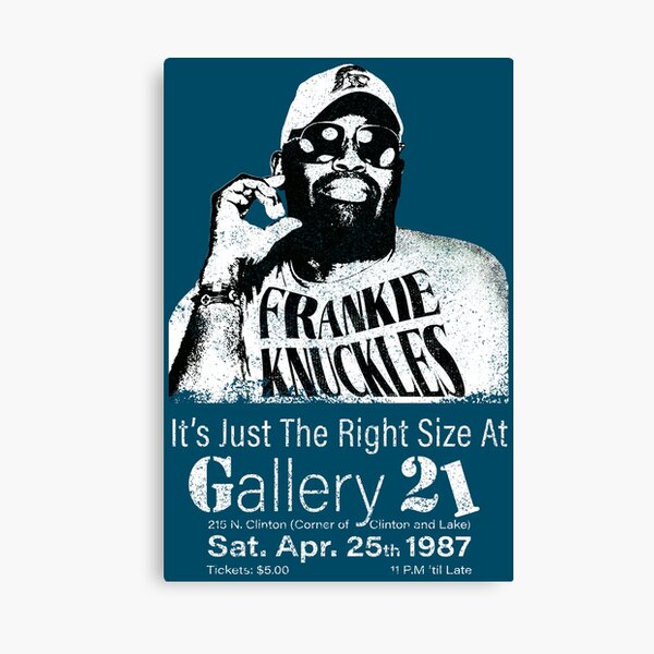 Item preview, Frankie Knuckles live at Gallery 21 Chicago 1987 designed and sold by Lick-Design.