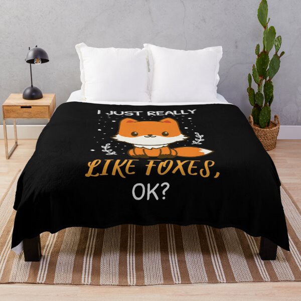 Item preview, I Just Really Like Foxes, Ok? I designed and sold by Lemon Pepper.