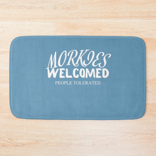 Item preview, Morkies Welcomed People Tolerated  - Morkie Dog Lover Fun Graphic - Fun Morkie Gifts Classic T-Shirt designed and sold by PDesigns69.
