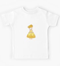 A Cute Bear Girl Kids Tee