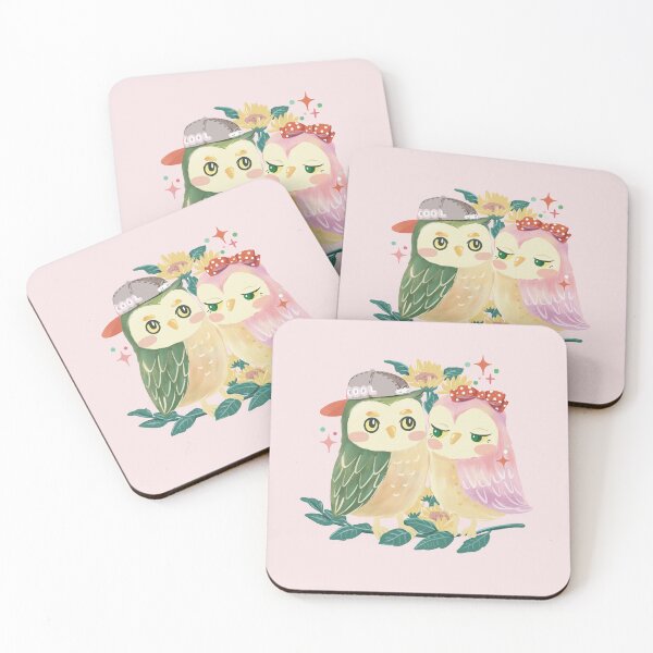 Item preview, Fancy Owl Couple designed and sold by Yunipop.