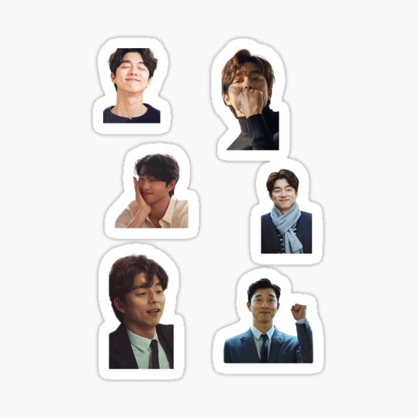 Item preview, Gong Yoo Sticker Pack 1  designed and sold by DramaxMyths.