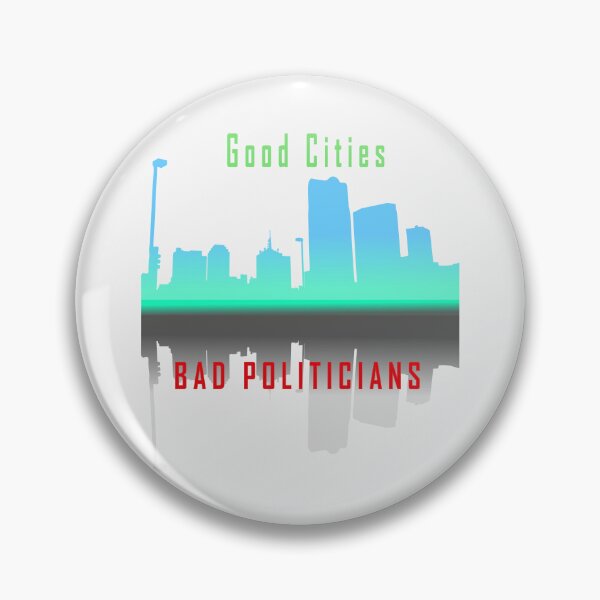 Item preview, Good Cities Bad Politicians  designed and sold by kerimbayram.