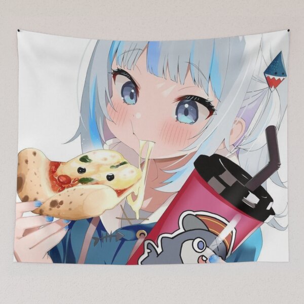 Item preview, I want a pizza || Gura designed and sold by AszaAri.