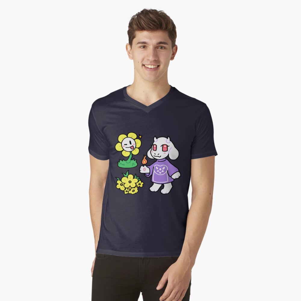 Item preview, V-Neck T-Shirt designed and sold by moobloom.