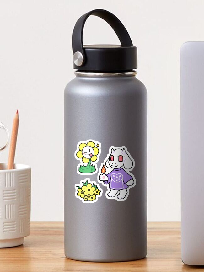 Thumbnail 1 of 3, Sticker, Undertale Ruins Set designed and sold by moobloom.