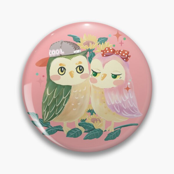Item preview, Fancy Owl Couple designed and sold by Yunipop.
