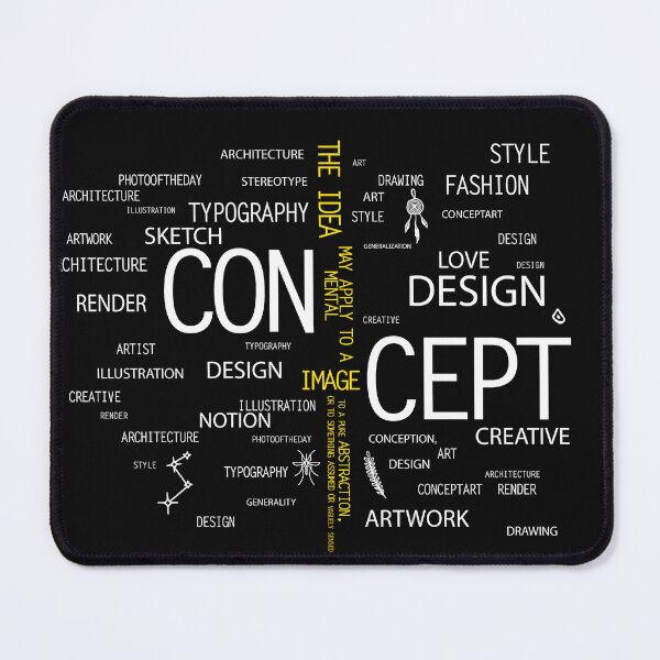 Item preview, Concept Inspiration typography designed and sold by EF.