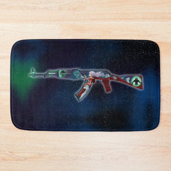 Item preview, Assault rifle with the image of a girl, against the backdrop of space. designed and sold by Andrew Shishkin.