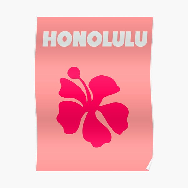 Honolulu Poster