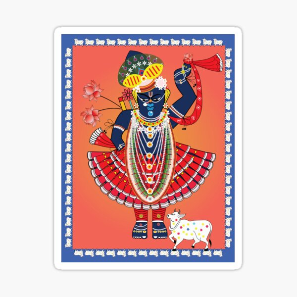 Shrinathji For Shantaben Sticker 153 decal 