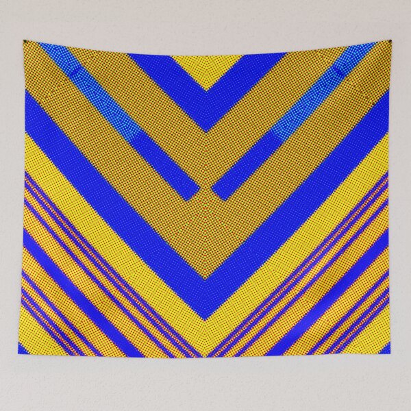Item preview,  FUNNY NAVY BLUE AND GOLD ABSTRACT DOT PATTERN - SWEET COLLECTION OF SYMETRICAL LINES(2). designed and sold by Ralek.