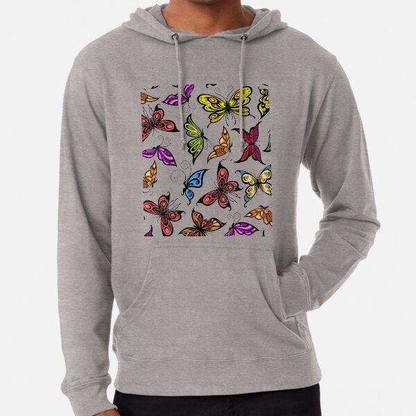 Cute Butterflys Lightweight Hoodie