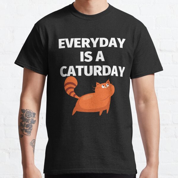 Caturday t hot sale shirt