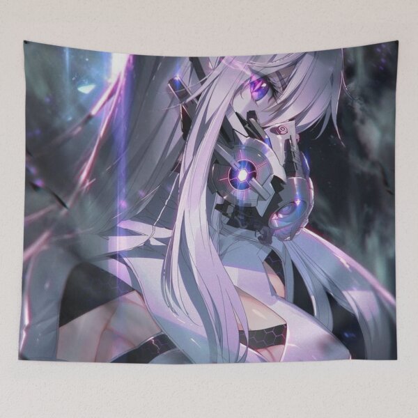 Item preview, Futuristic Mask || Anime Girl designed and sold by AszaAri.