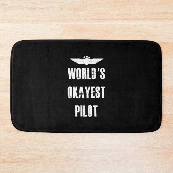 Item preview, World's Okayest Pilot Funny Flying Aviation designed and sold by jackjerry.